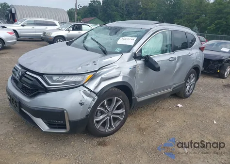 2021 Honda Cr-V Hybrid Touring из США, поврежденный, VIN 7FART6H9XME031823